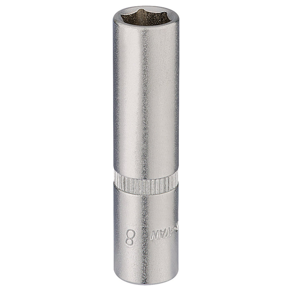 8mm 1/4in. Square Drive Deep Socket: Model No.1455-T