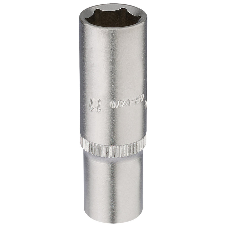 11mm 1/4in. Square Drive Deep Socket: Model No.1455-T