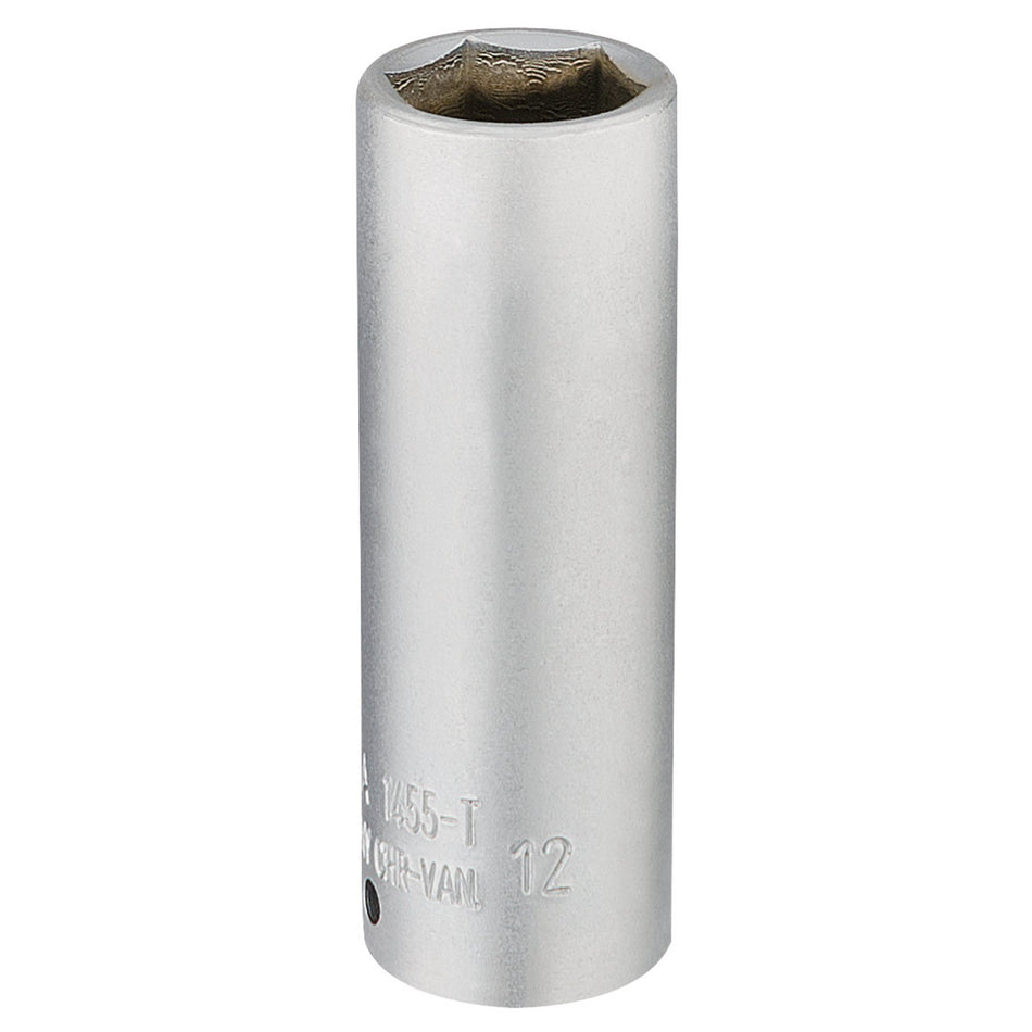 12mm 1/4in. Square Drive Deep Socket: Model No.1455-T