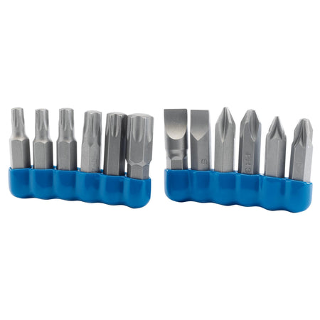 DRAPER 12 Piece Impact Screwdriver Bit Set: Model No.2800M/12