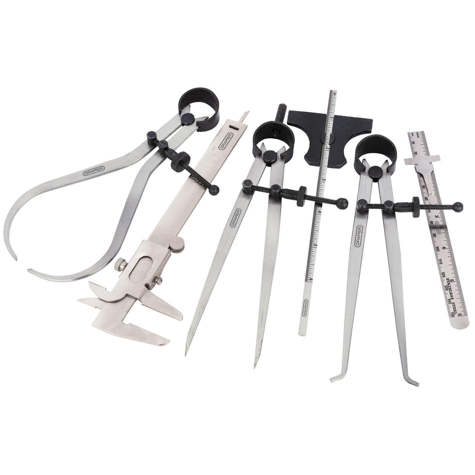 DRAPER 6 Piece Measuring Set: Model No.MS-6