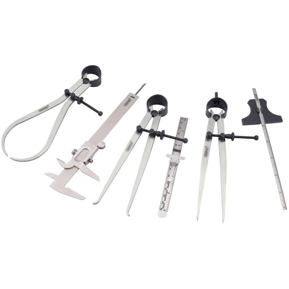 DRAPER 6 Piece Measuring Set: Model No.MS-6