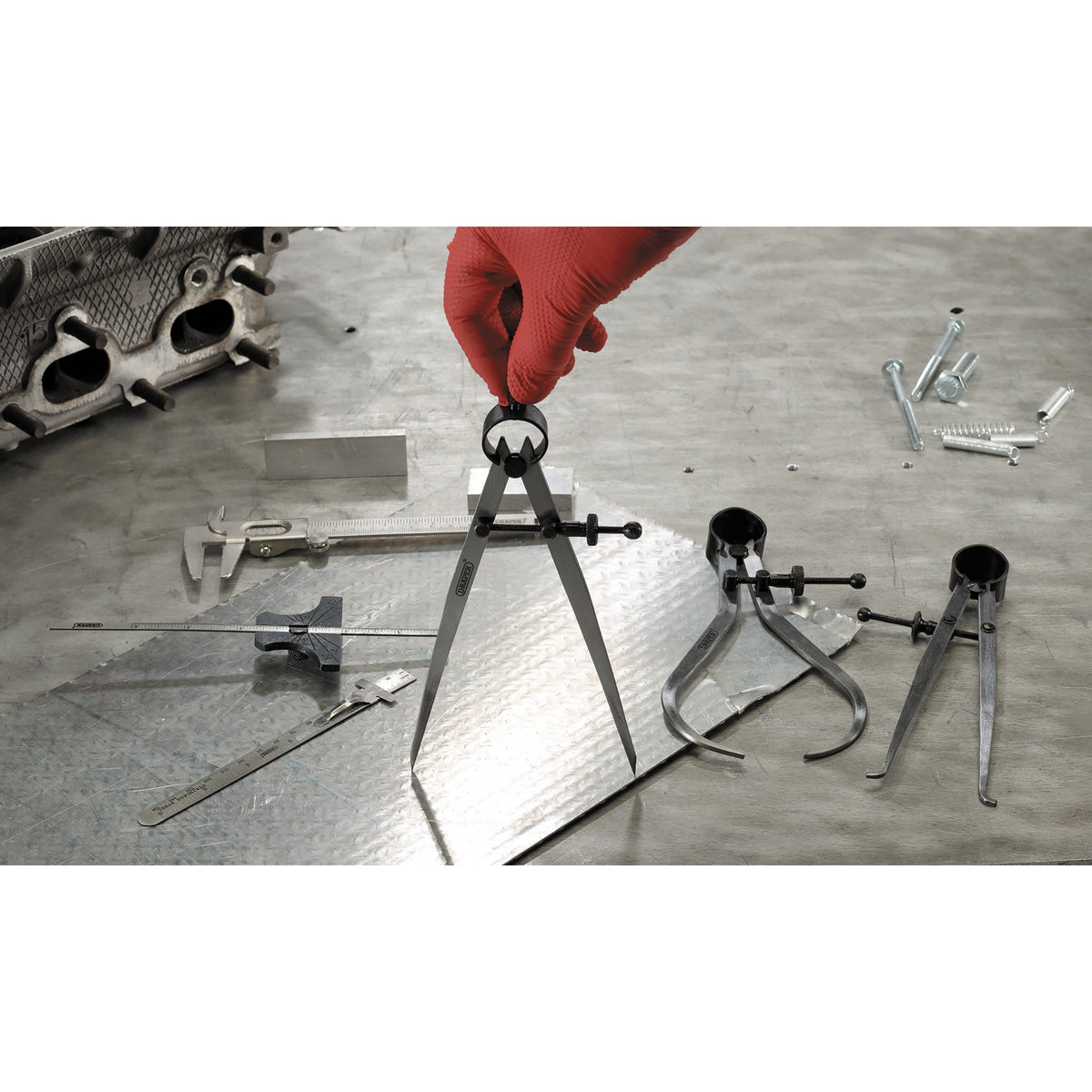 DRAPER 6 Piece Measuring Set: Model No.MS-6