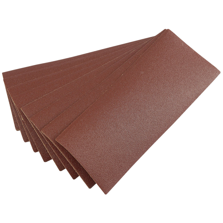 DRAPER Ten 232 x 92mm 100Grit Aluminium Oxide Sanding Sheets: Model No.APT21