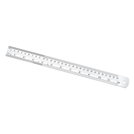 DRAPER 300mm/12in. Steel Rule: Model No.D18
