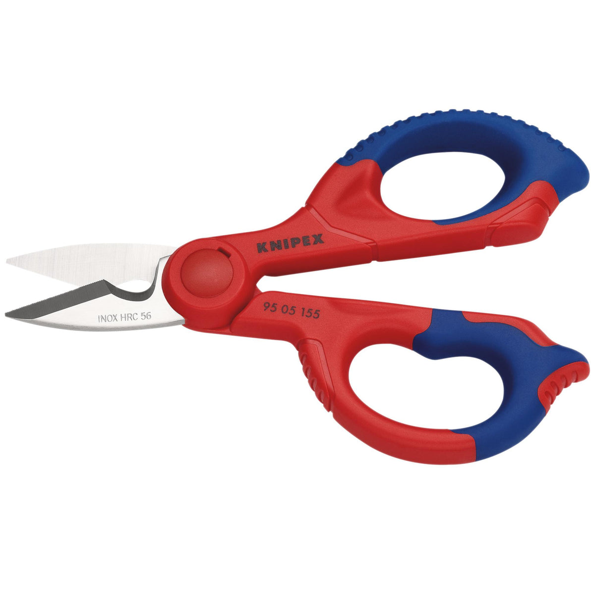 DRAPER Knipex 15mm Electricians Cable Shears: Model No.95 05 155SB