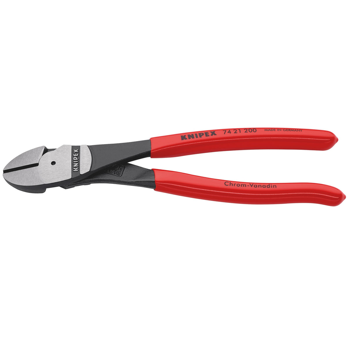 Knipex 200mm High Leverage Diagonal Side Cutter : Model No.74 21 200
