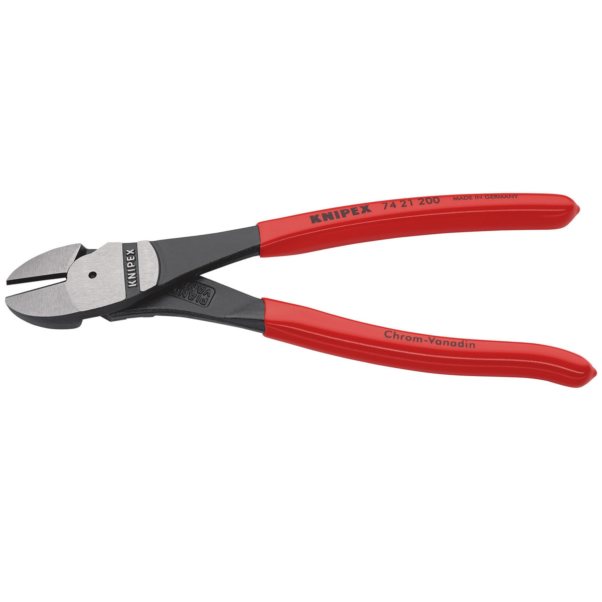 Knipex 200mm High Leverage Diagonal Side Cutter : Model No.74 21 200