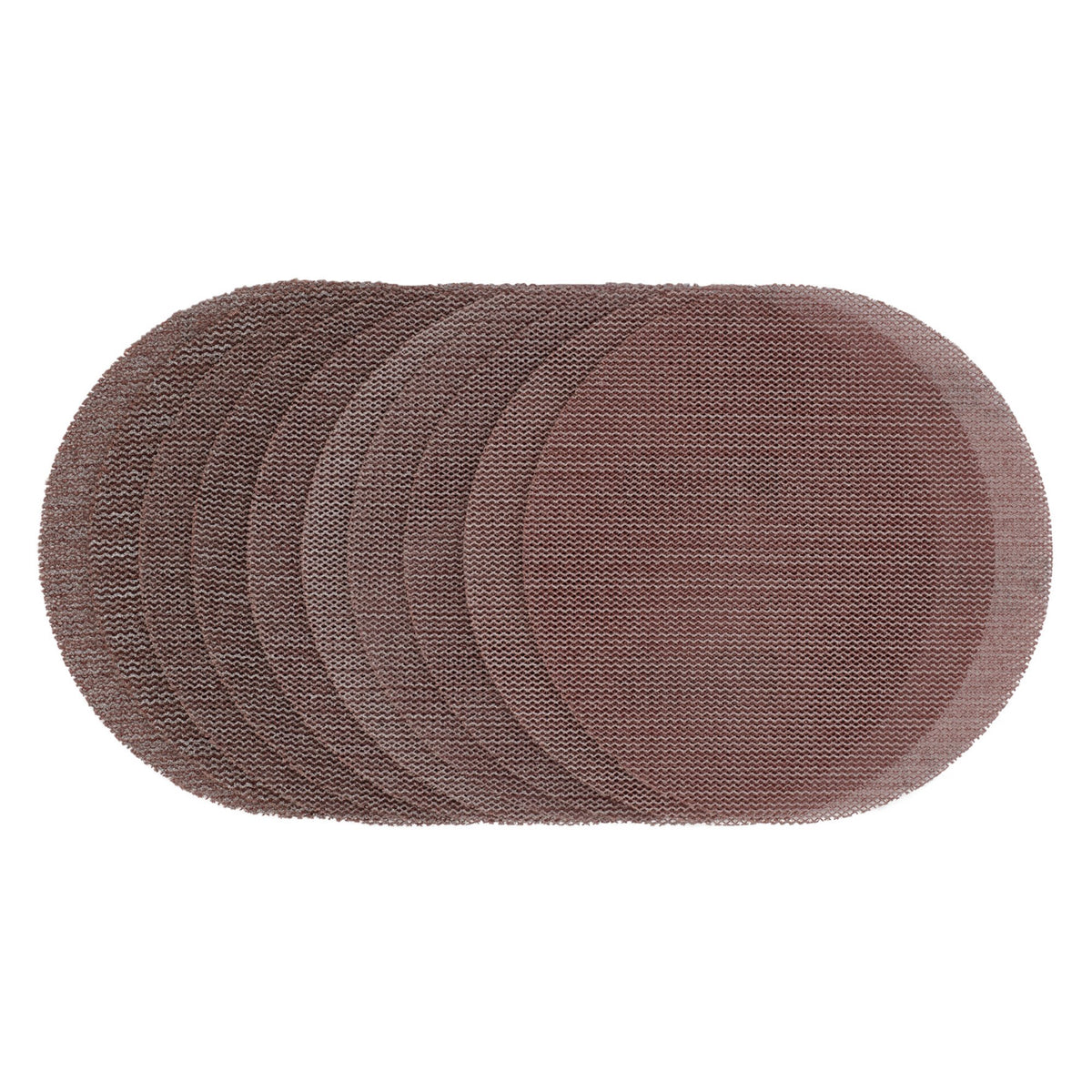 Mesh Sanding Discs, 125mm, Assorted Grit - 80G, 120G, 180G, 240G (Pack of 10): Model No. SDMSH125