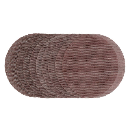 Mesh Sanding Discs, 125mm, Assorted Grit - 80G, 120G, 180G, 240G (Pack of 10): Model No. SDMSH125