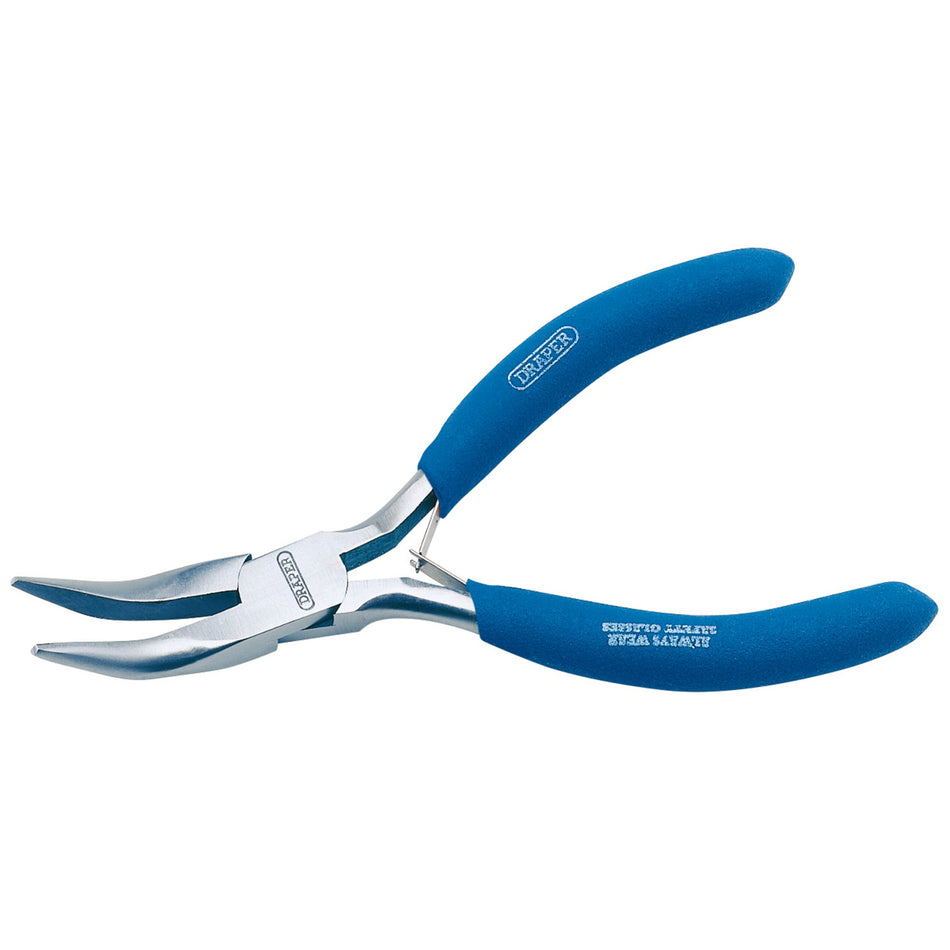 DRAPER 125mm Carbon Steel Bent Nose Pliers: Model No.38A
