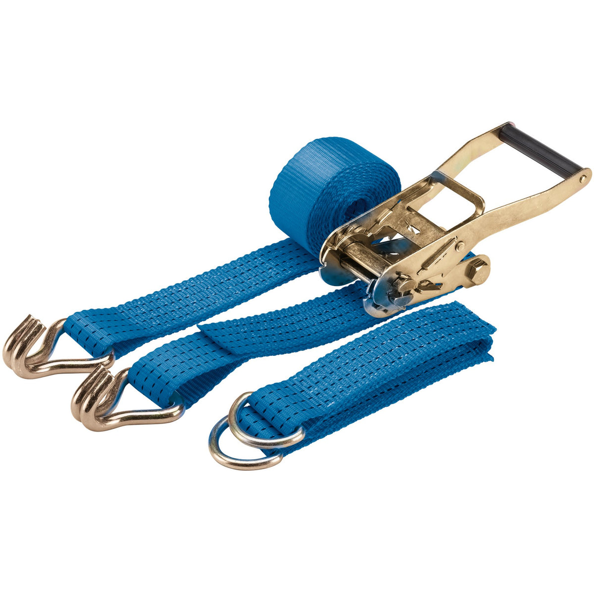 DRAPER 2250kg Ratcheting Vehicle Tie Down Straps : Model No.CRTDS2250/B