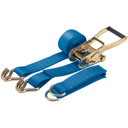 DRAPER 2250kg Ratcheting Vehicle Tie Down Straps : Model No.CRTDS2250/B