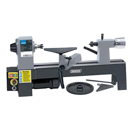 DRAPER 250W 230V Variable Speed Mini Wood Lathe : Model No.WTL330A