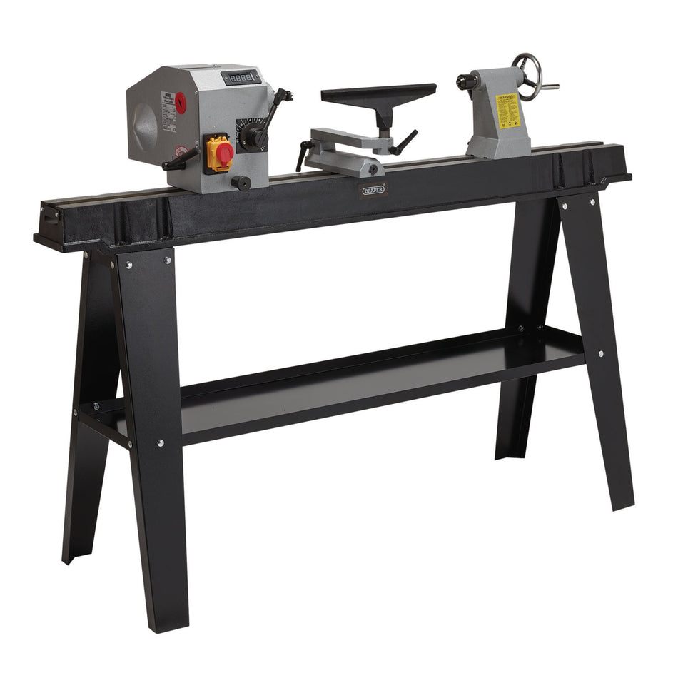 DRAPER 750W 230V Digital Variable Speed Wood Lathe with Stand : Model No.WTL1100