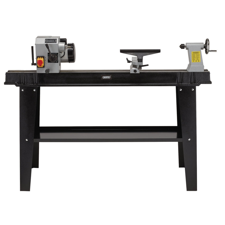 DRAPER 750W 230V Digital Variable Speed Wood Lathe with Stand : Model No.WTL1100