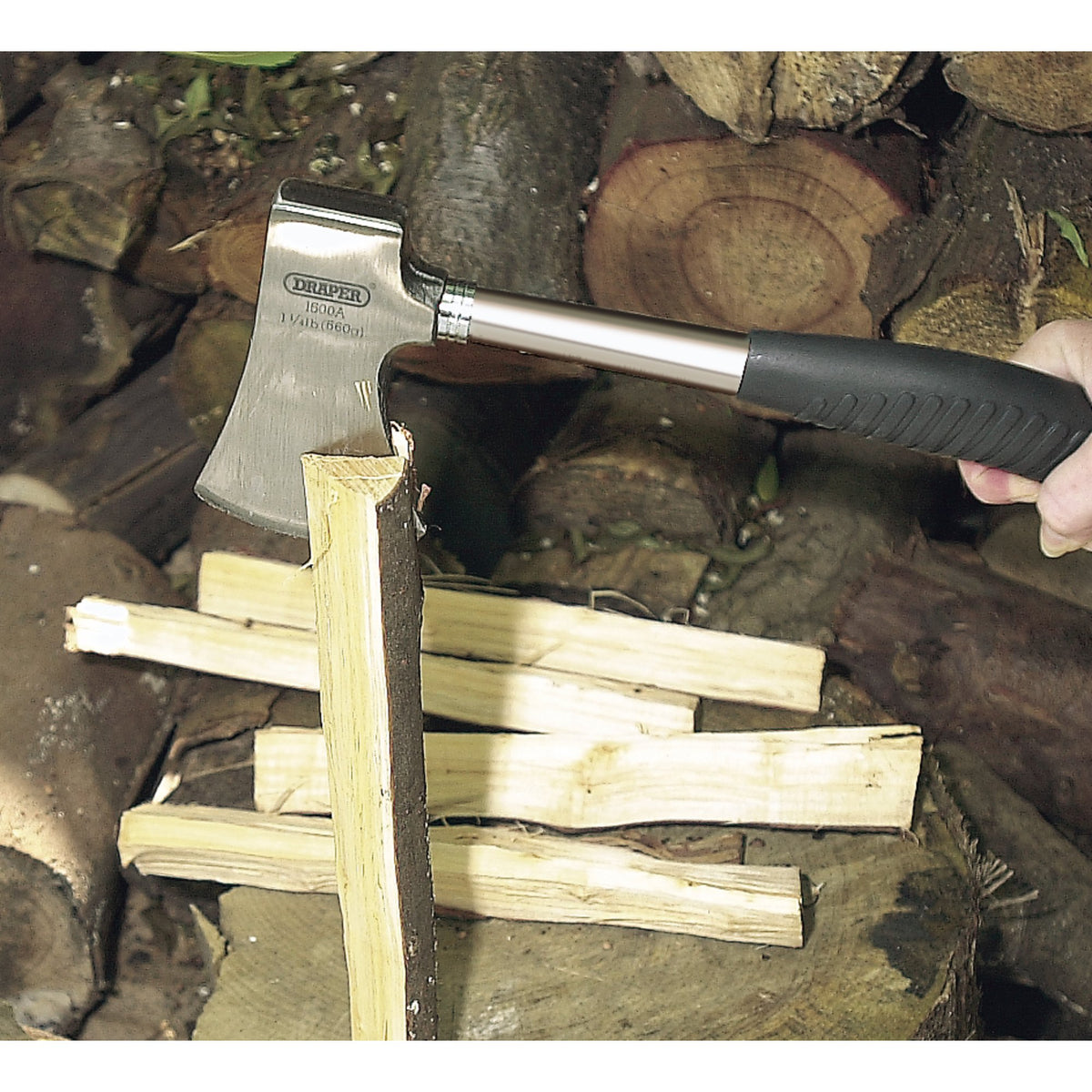 DRAPER 560G (1.1/4lb) Steel Shafted Hand Axe: Model No.1500A