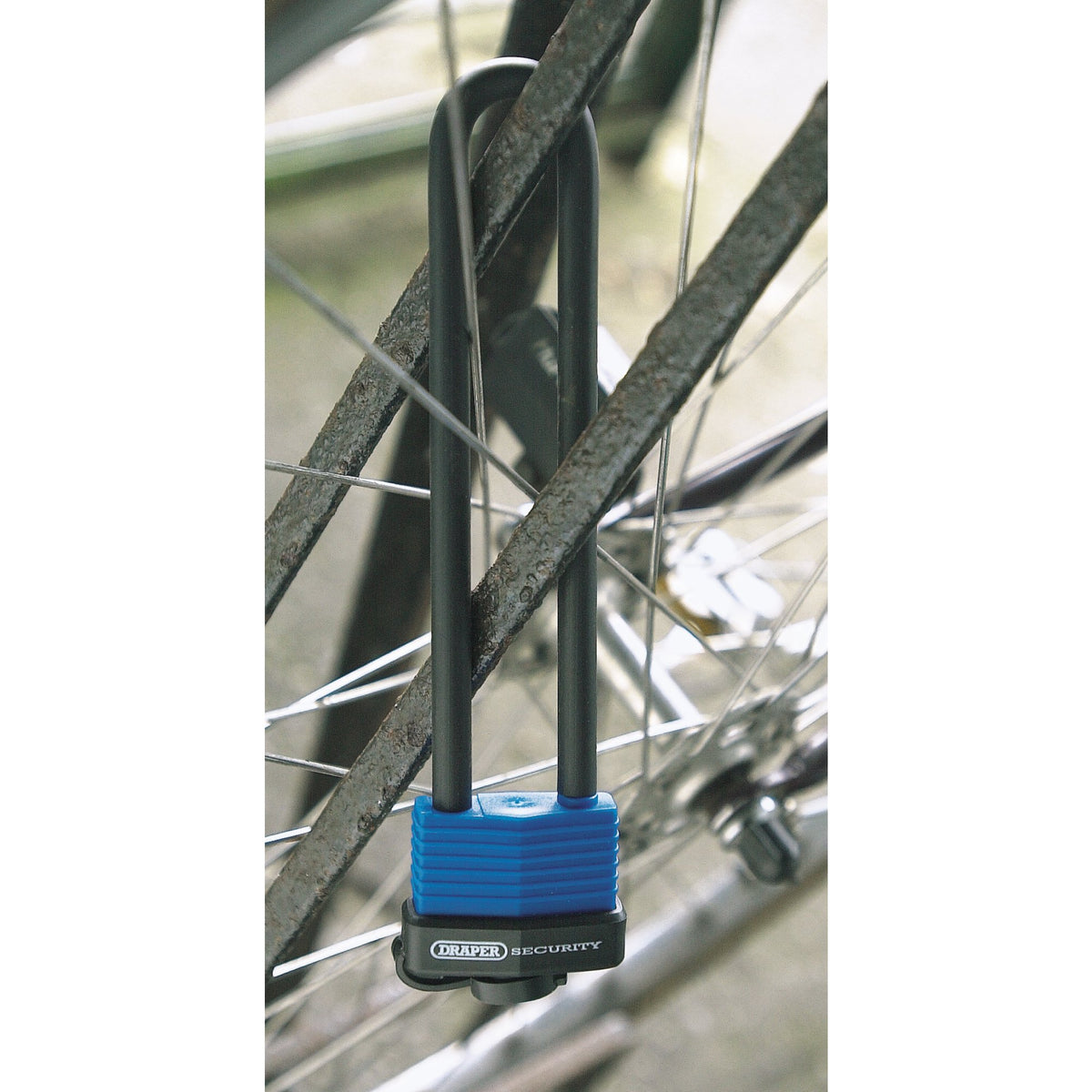 DRAPER U Bar Extra Long Shackle Lock with 2 Keys: Model No.SL1