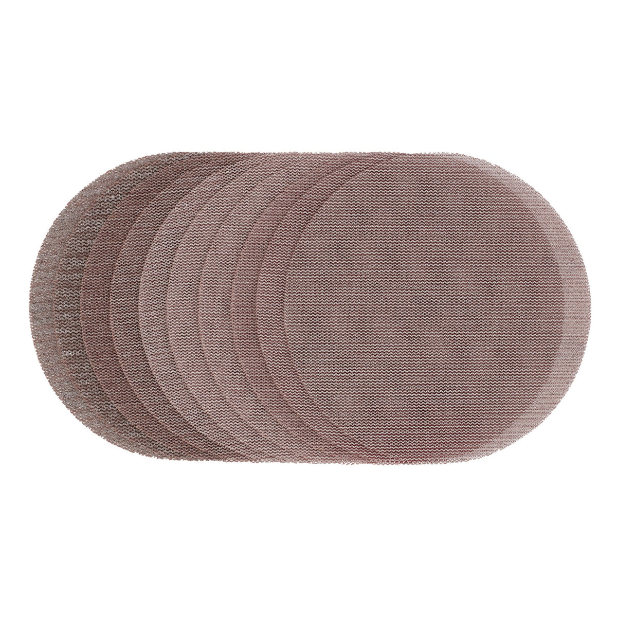 Mesh Sanding Discs, 150mm, Assorted Grit - 80G, 120G, 180G, 240G (Pack of 10): Model No. SDMSH150
