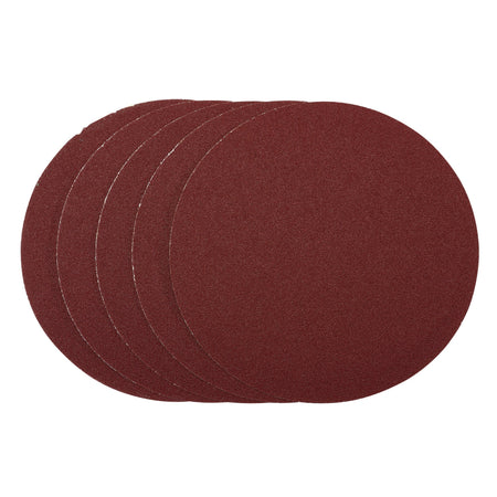 Sanding Discs, 200mm, PSA, 80 Grit, (Pack of 5): Model No. SDPSA200