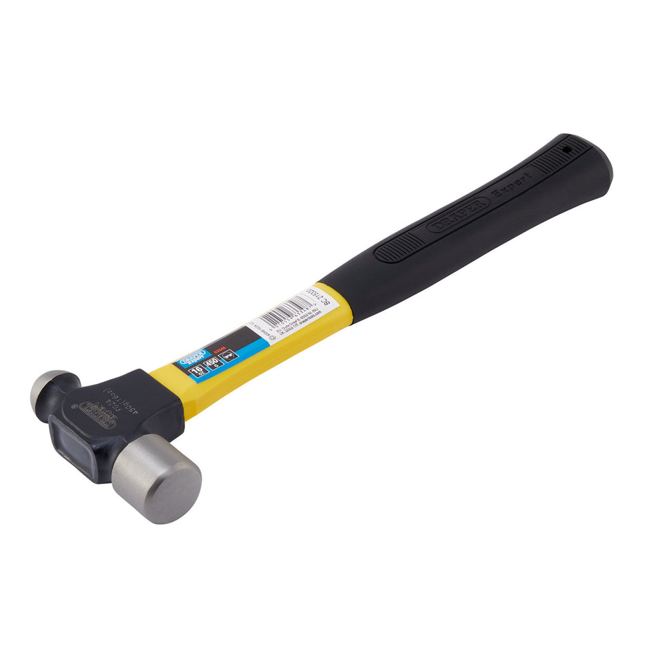 DRAPER Expert 450G (16oz) Fibreglass Shafted Ball Pein Hammer: Model No.FG2A