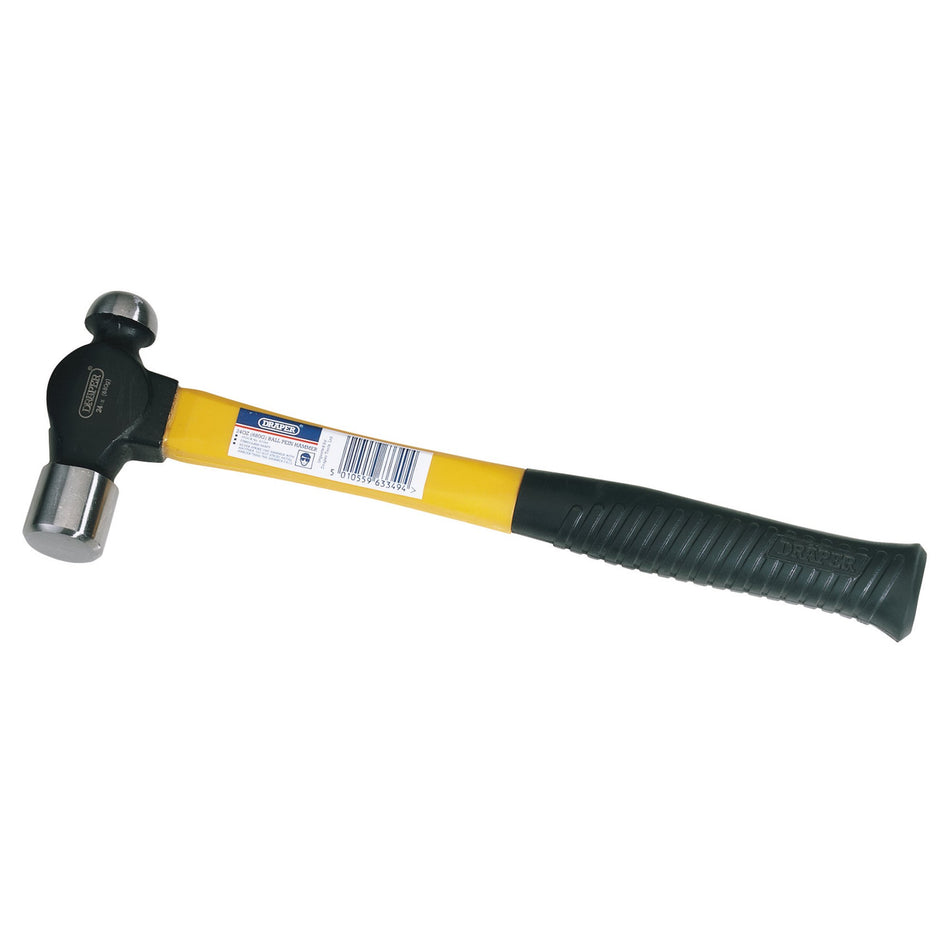 DRAPER Expert 680G (24oz) Fibreglass Shafted Ball Pein Hammer: Model No.FG2A