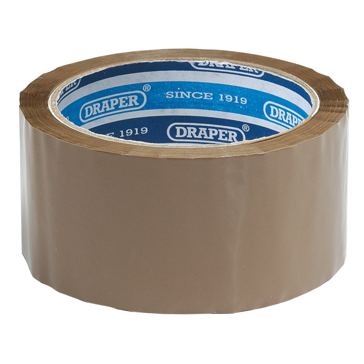DRAPER 66M x 50mm Packing Tape Roll: Model No.TP-PACK
