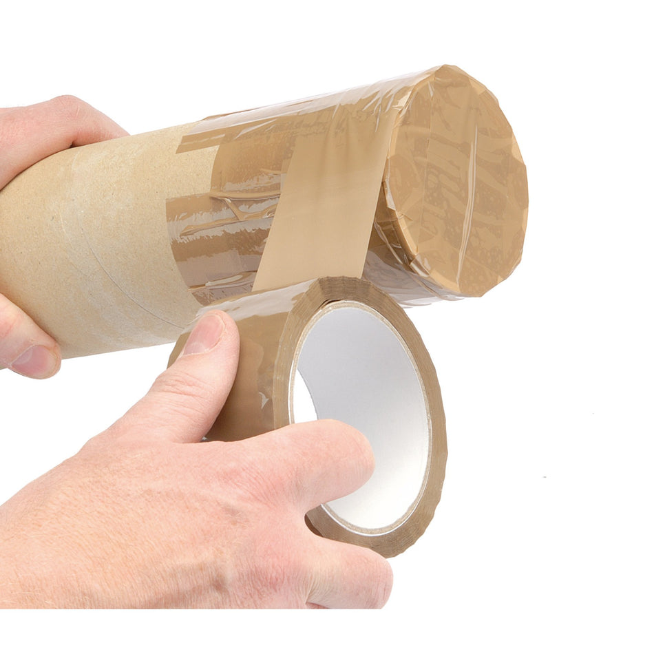 DRAPER 66M x 50mm Packing Tape Roll: Model No.TP-PACK