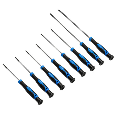 DRAPER Extra Long Precision Screwdriver Set in 1/4 Drawer EVA Insert Tray (8 Piece): Model No. IT-EVA14