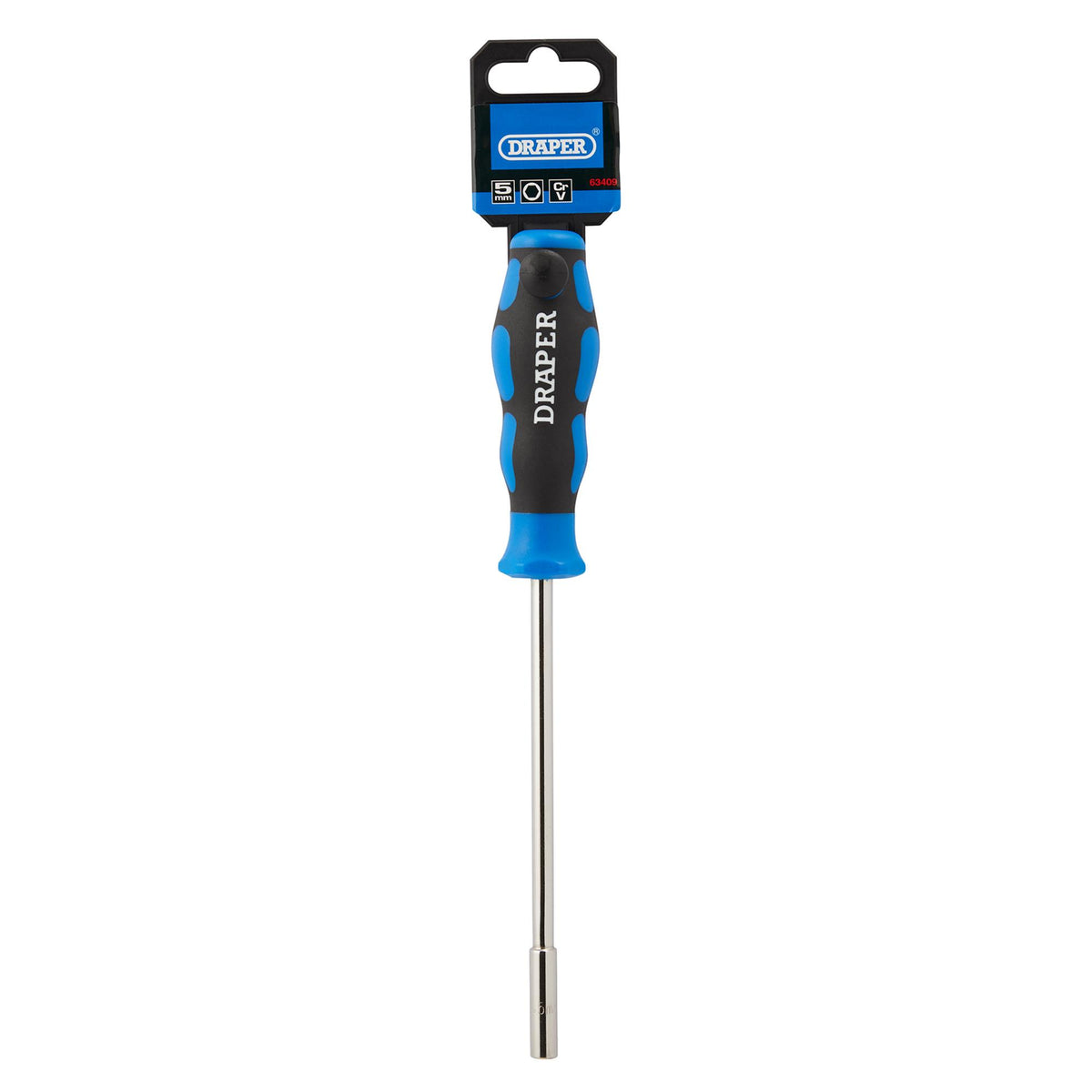 DRAPER Nut Spinner with Soft-Grip (5mm): Model No.865/NS