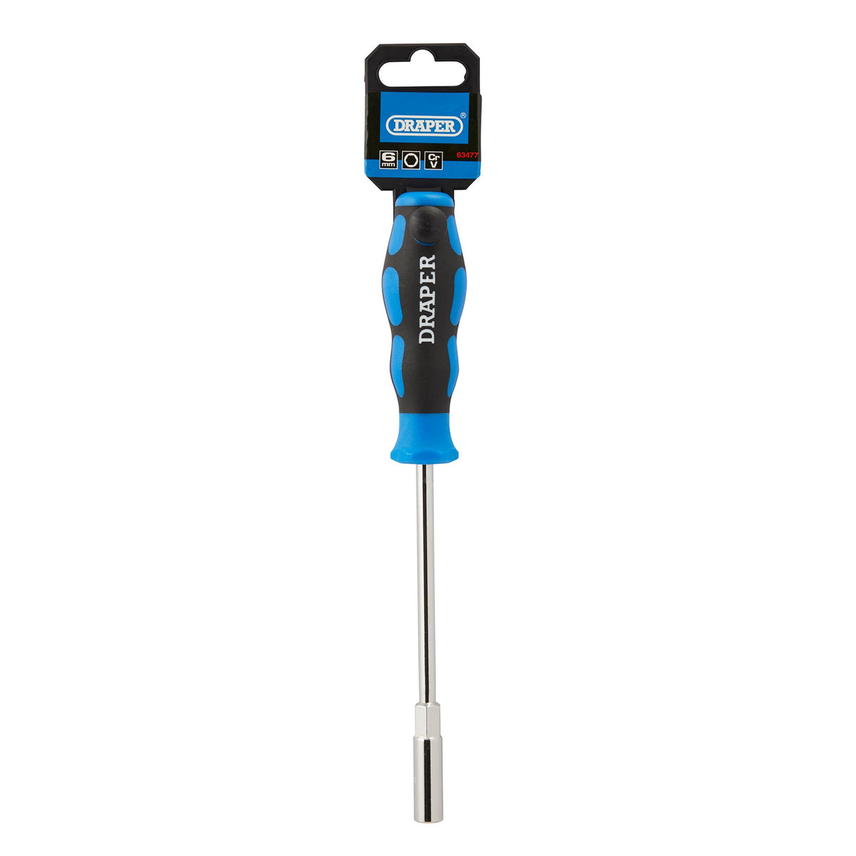 DRAPER Nut Spinner with Soft-Grip (6mm): Model No.865/NS