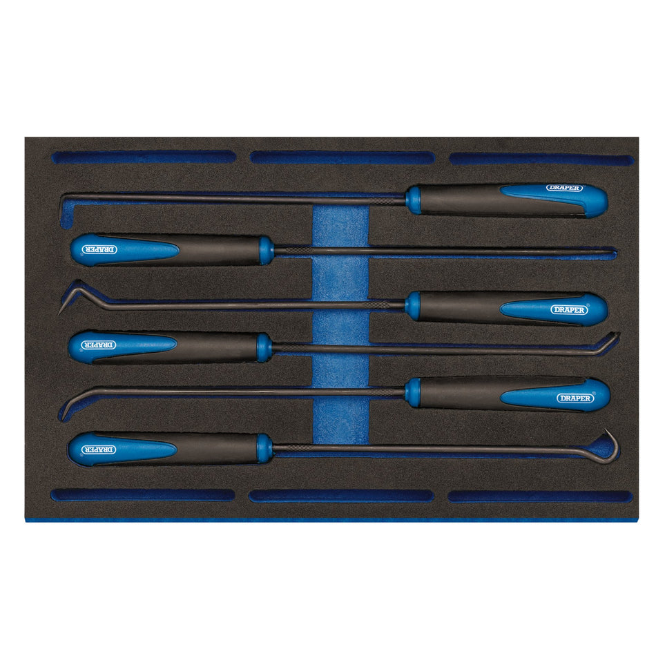Long Reach Hook and Pick Set in 1/4 Drawer EVA Insert Tray (6 Piece): Model No. IT-EVA23