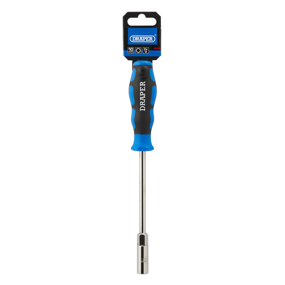 DRAPER Nut Spinner with Soft-Grip (10mm): Model No.865/NS