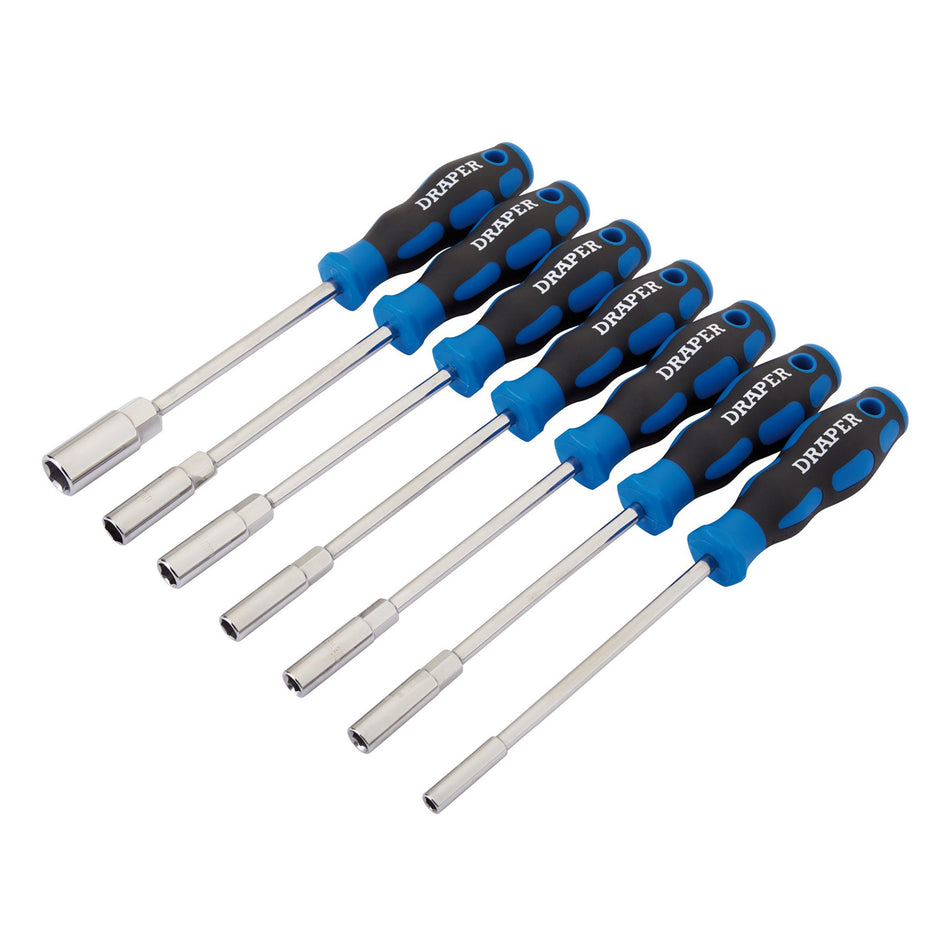 DRAPER Nut Spinner Set with Soft-Grips (7 piece): Model No.865/NS/7