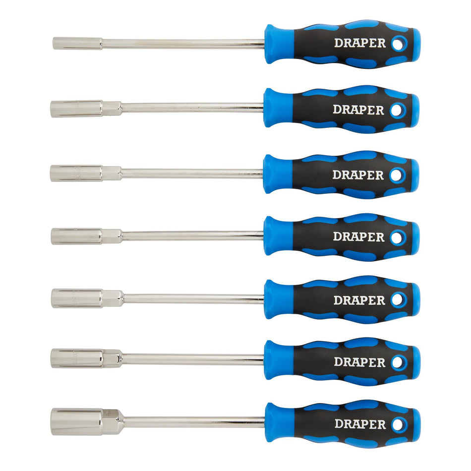 DRAPER Nut Spinner Set with Soft-Grips (7 piece): Model No.865/NS/7