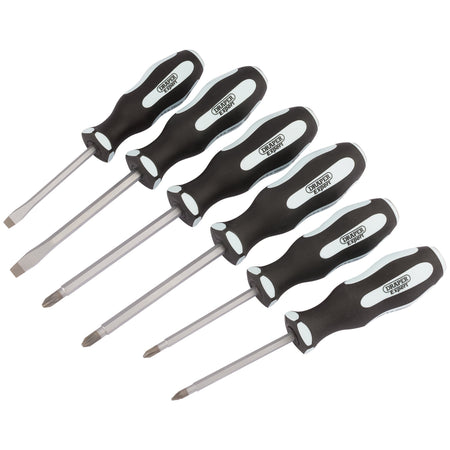 Pound Thru' Soft Grip Screwdriver Set (6 Piece): Model No. 996/S6