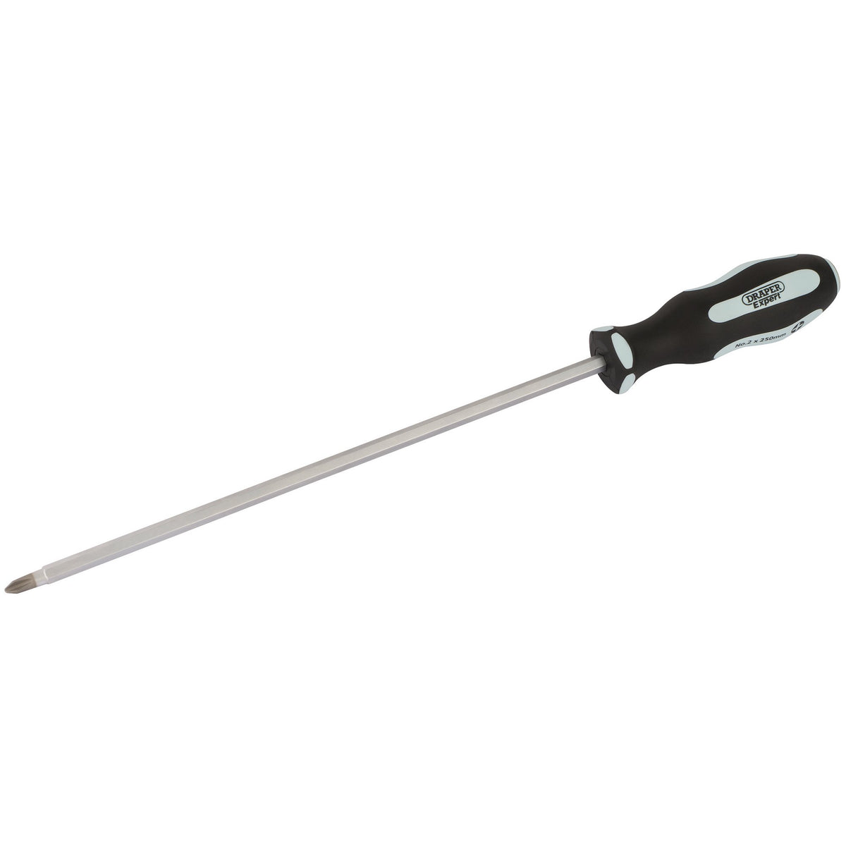 Pound Thru' Cross Slot No:2 x 250mm Soft Grip Screwdriver: Model No. 996CS/PT