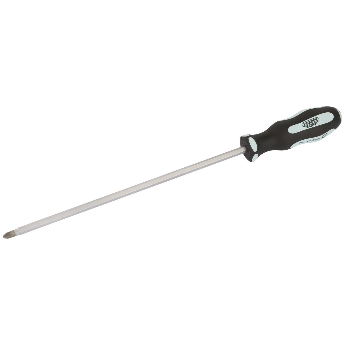 Pound Thru' PZ TYPE No:2 x 250mm Soft Grip Screwdriver: Model No. 996PZ/PT