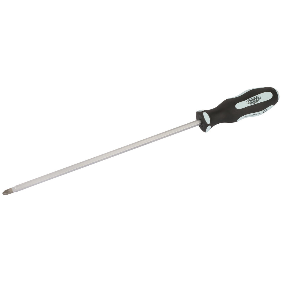 Pound Thru' PZ TYPE No:2 x 250mm Soft Grip Screwdriver: Model No. 996PZ/PT