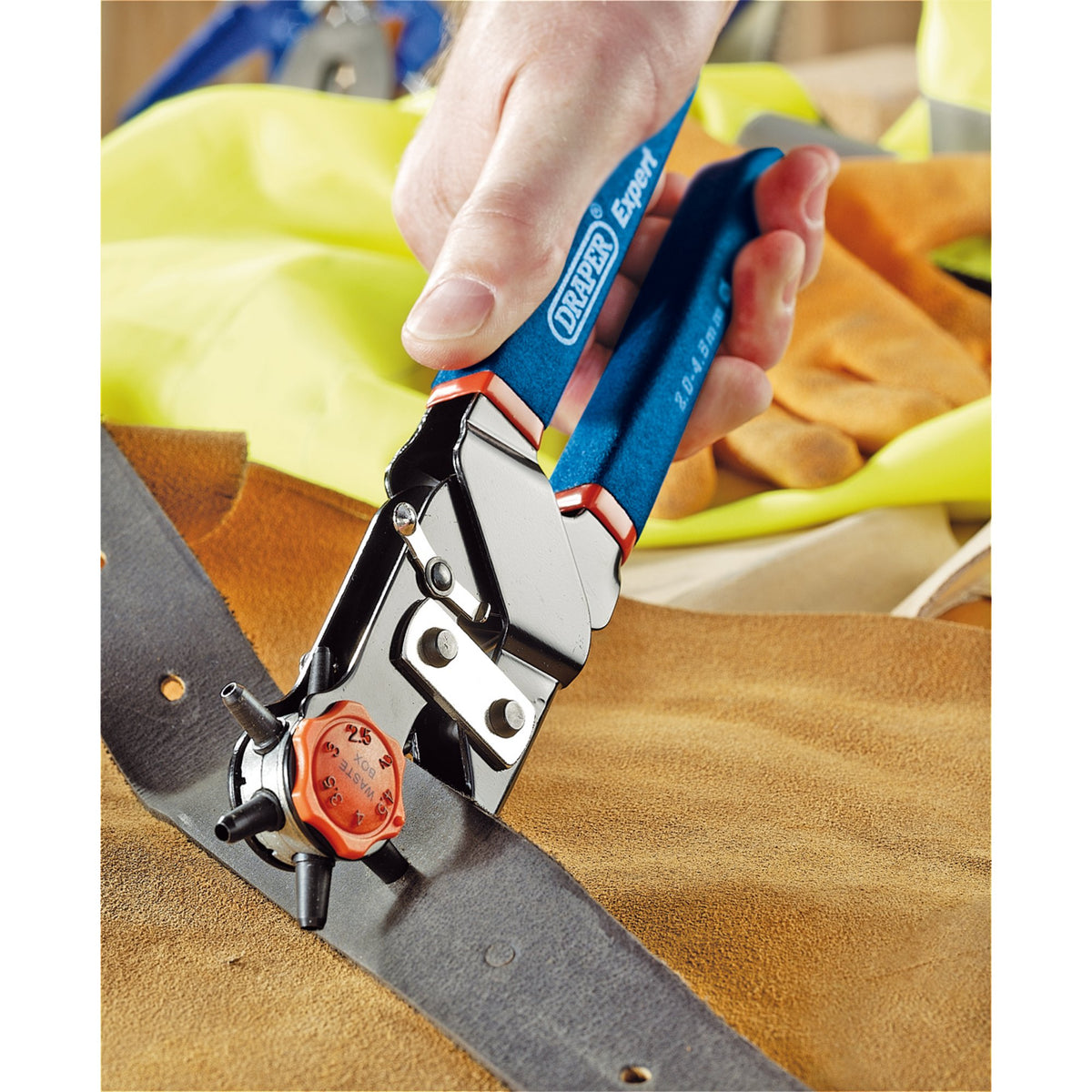 DRAPER Expert Revolving Punch Plier 2.0 - 4.5mm: Model No.RP6