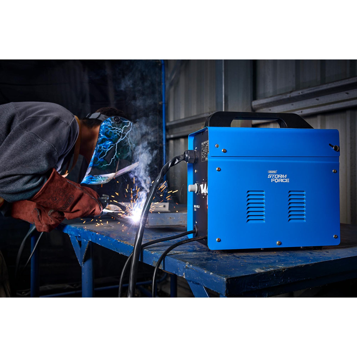 230V Gasless Turbo MIG Welder (100A): Model No. MIG100