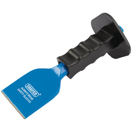 DRAPER 225 x 75mm Brick Bolster with Hand Guard: Model No.BD6G/A