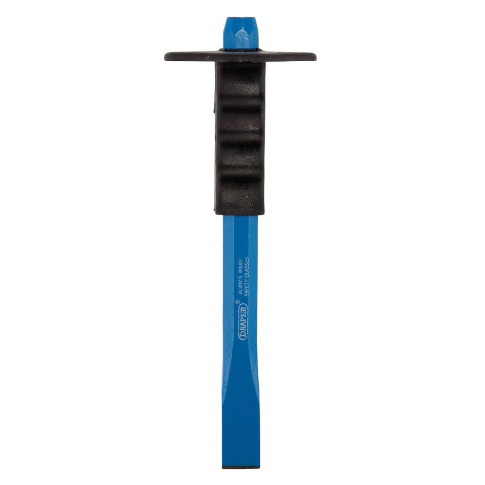 DRAPER 25 x 300mm Octagonal Shank Cold Chisel with Hand Guard: Model No.BD5G/A