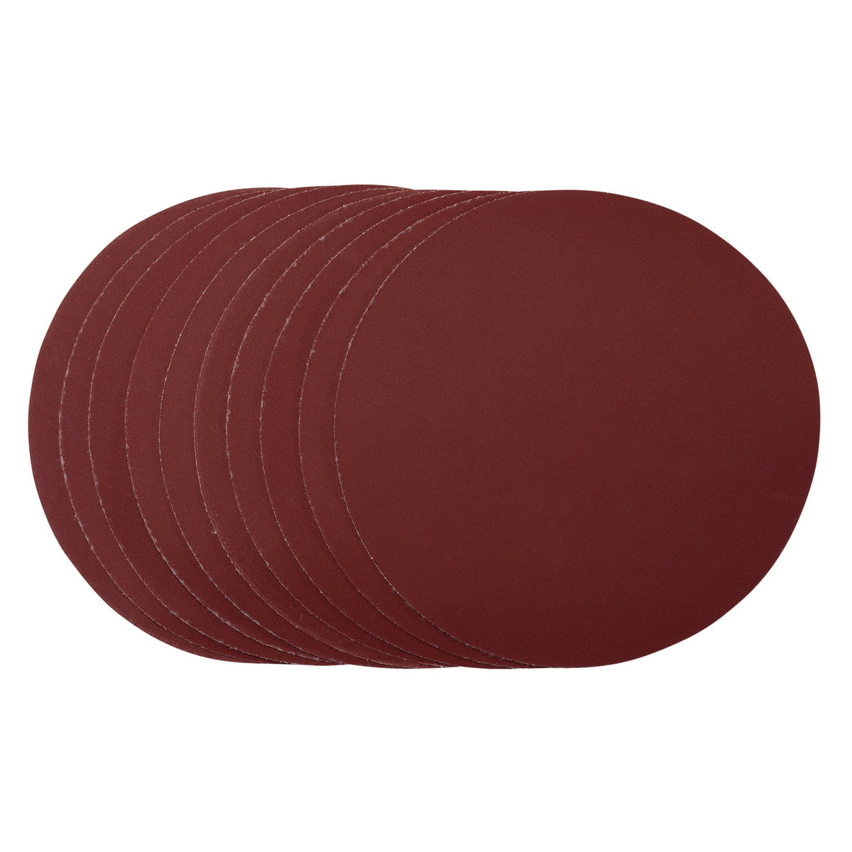 Sanding Discs, 180mm, Hook & Loop, 40 Grit, (Pack of 10): Model No. SDHAL180