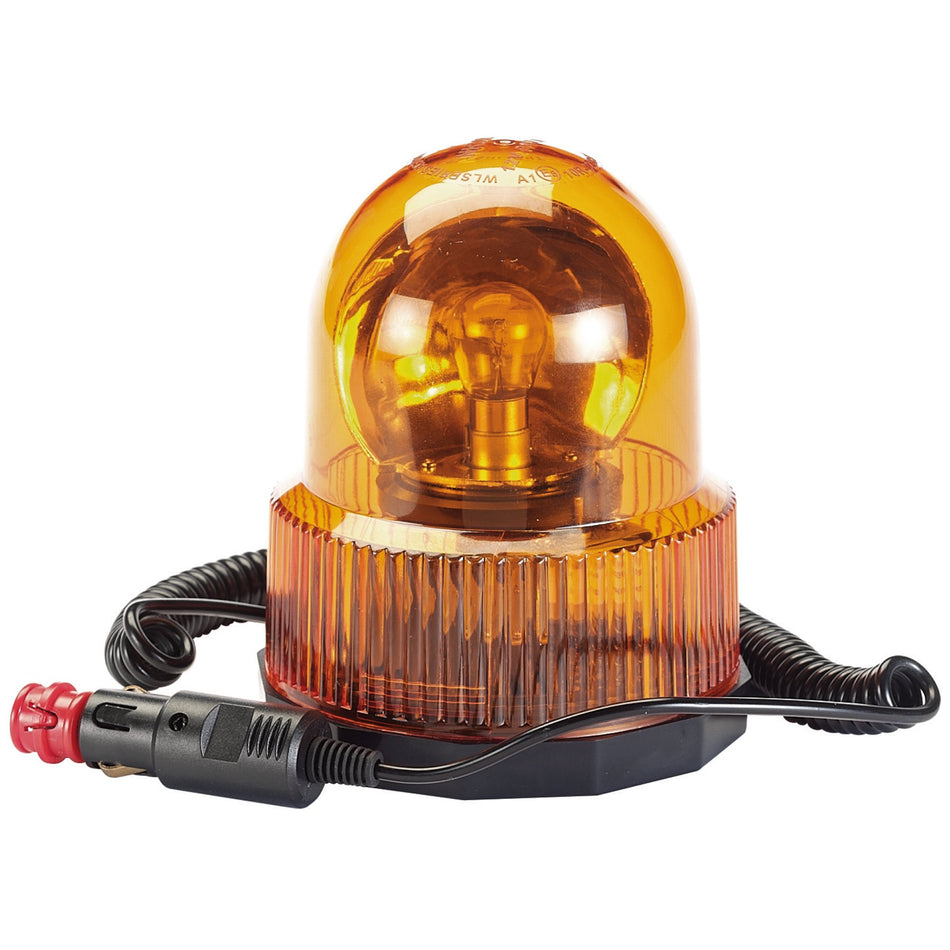 DRAPER 12V Magnetic Base Rotating Beacon: Model No.RWB1