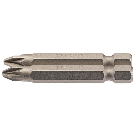 No.2 1/4" Hex. PZ Type Insert Bit 50mm Long x 2: Model No. 50PZ/2/B