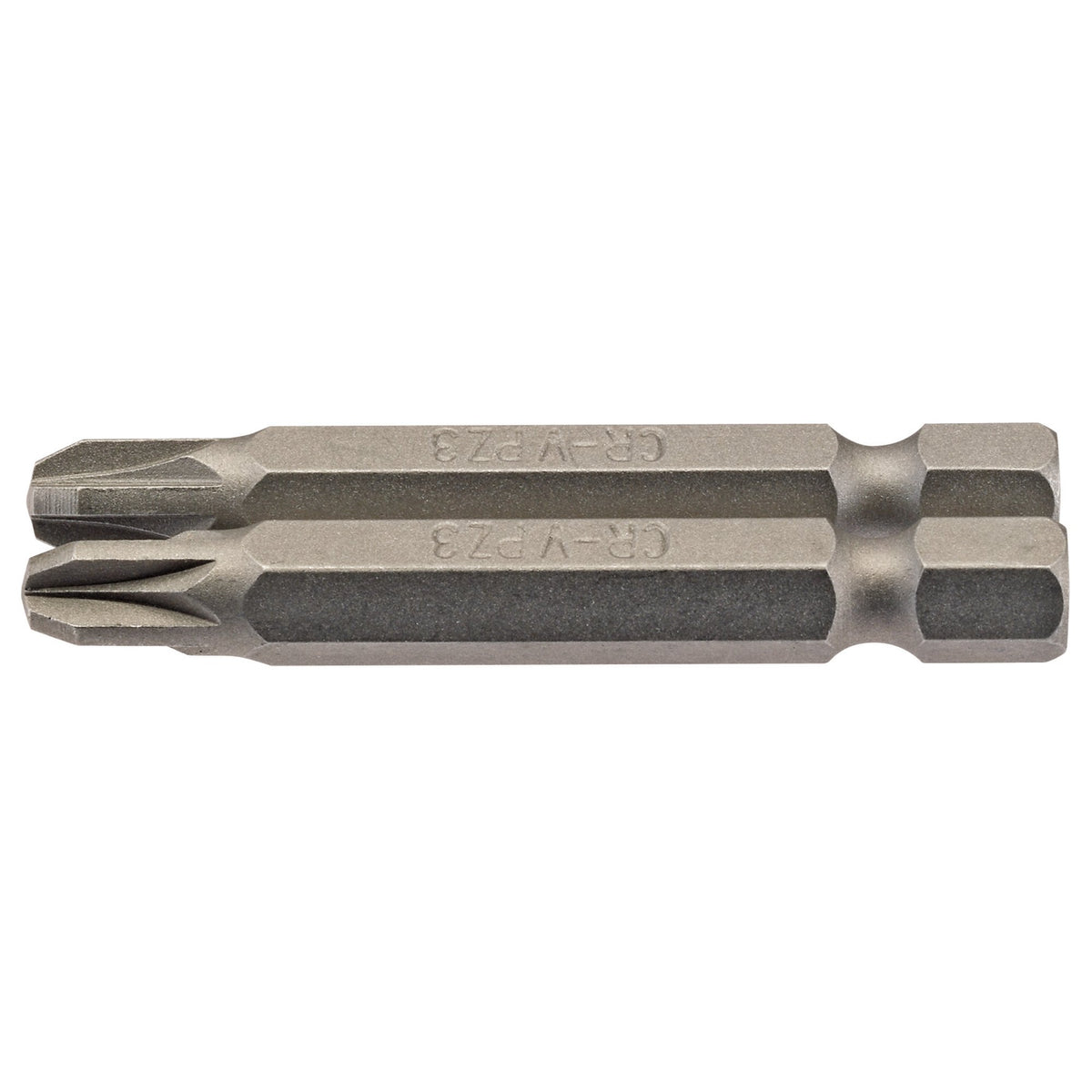 No.3 1/4" Hex. PZ Type Insert Bit 50mm Long x 2: Model No. 50PZ/2/B