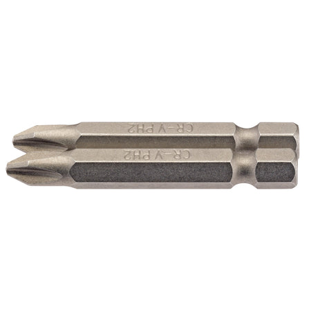 No.2 1/4" Hex. Cross Slot Insert Bit 50mm Long x 2: Model No. 50CS/2/B