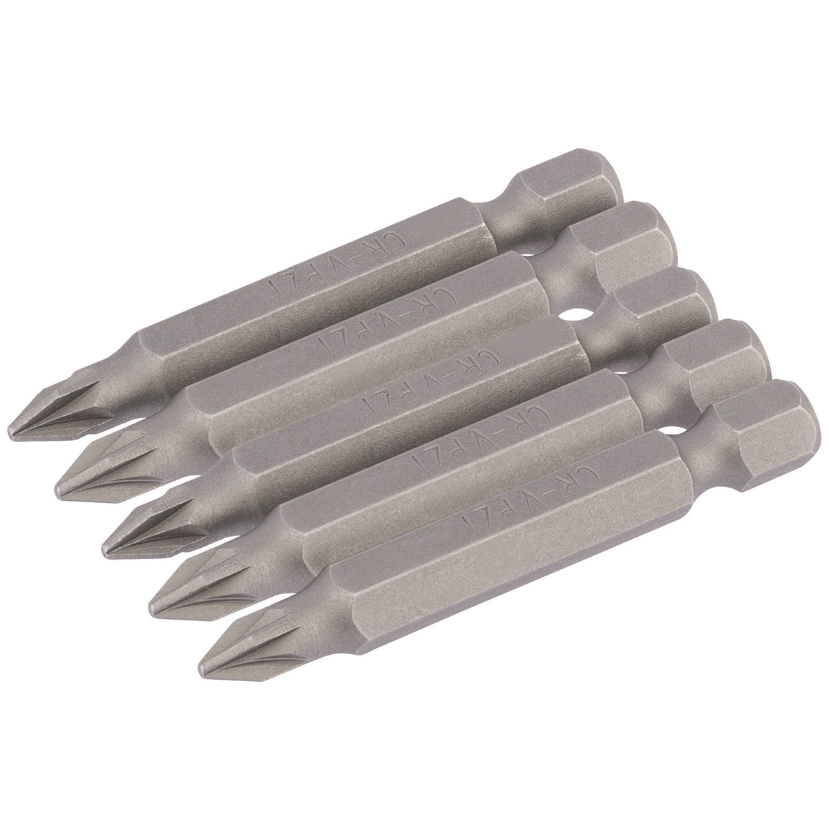 No.1 1/4" Hex. PZ Type Insert Bit 50mm Long x 5: Model No. 50PZ/5/B
