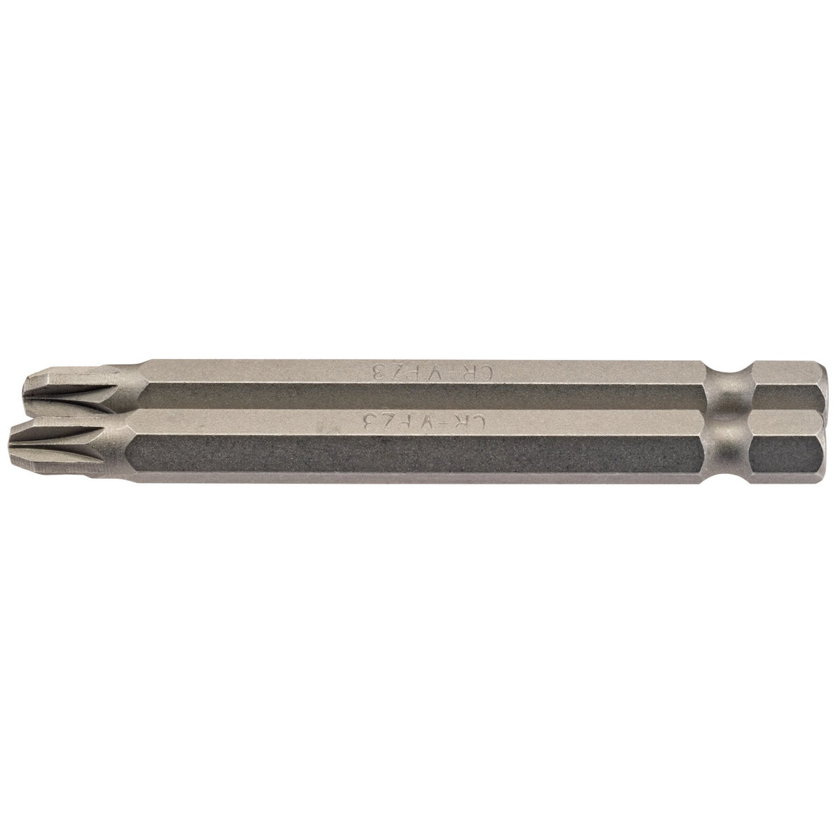 No.3 1/4" Hex. PZ Type Insert Bit 75mm Long x 2: Model No. 75PZ/2/B